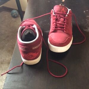 Jordan Red Sneakers